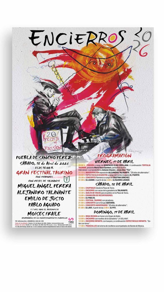 18 April Bullfight Puebla de Sancho Pérez