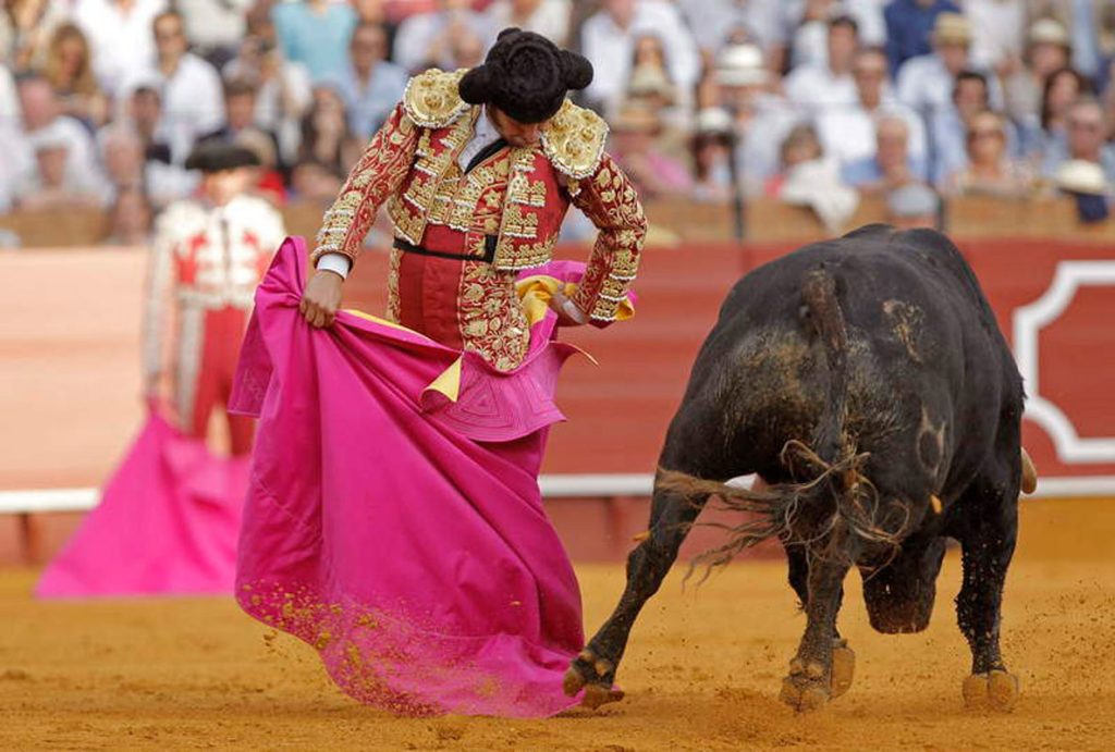 Morante toreando